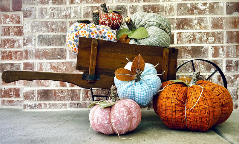 Quilted Pumpkins and Topiary Pattern - Print Paper Version - Choice Fabricssku-42491298840729