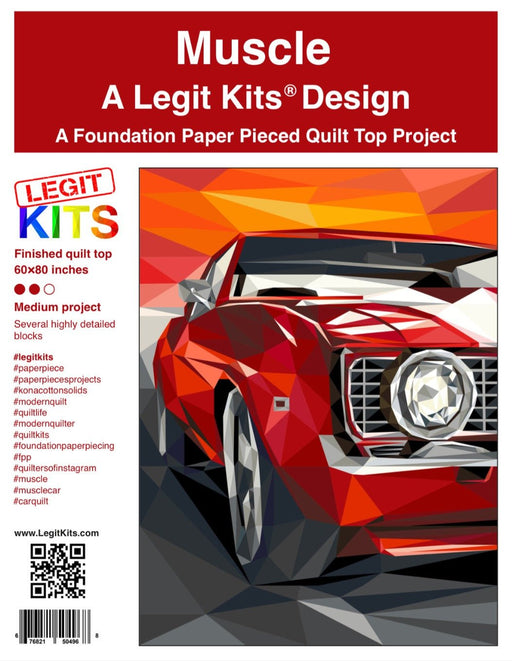 Muscle Quilt Kit - Choice FabricsQK040