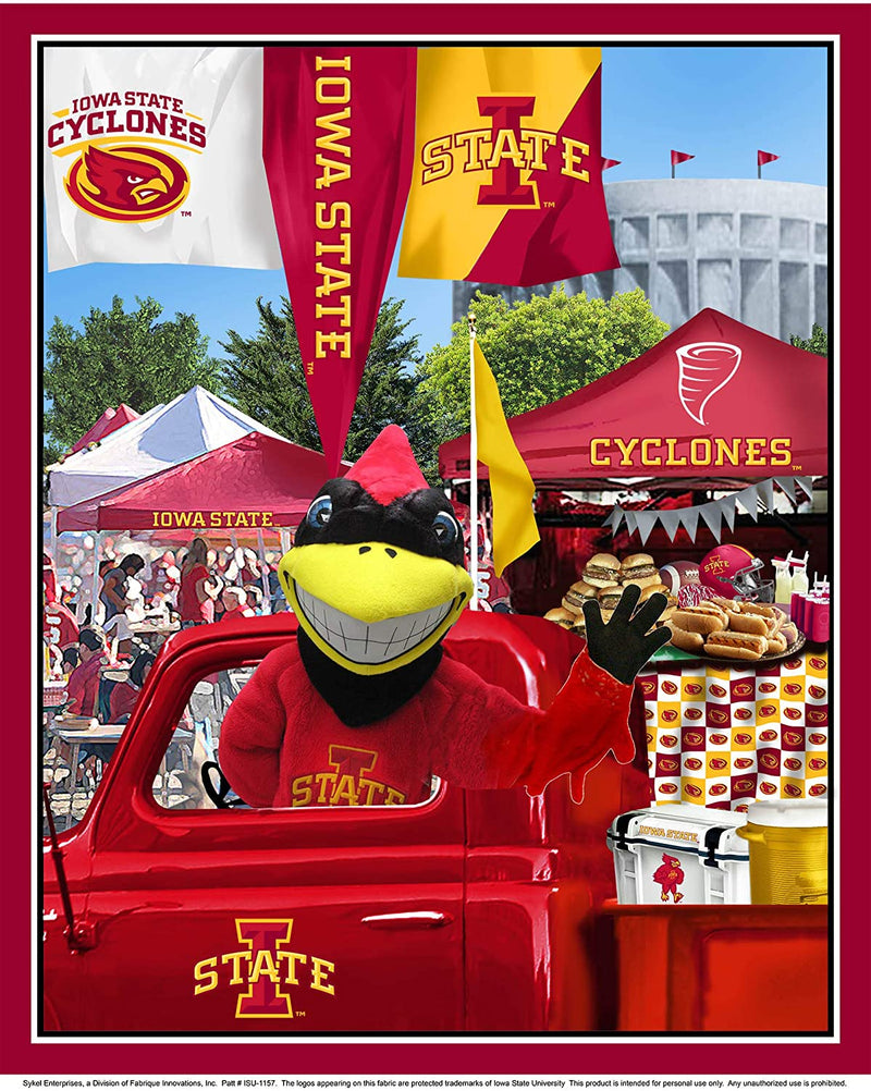 Iowa State Cyclones - Tailgate Panel - Choice FabricsISU1157