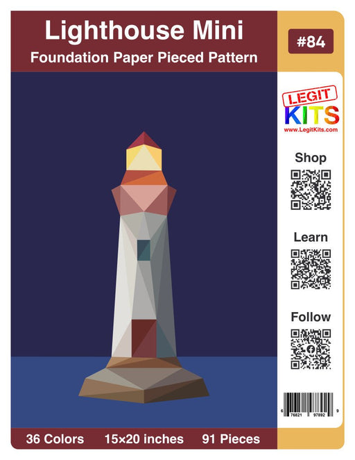 Lighthouse Mini Quilt Kit - Choice FabricsQK084
