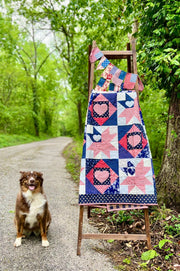 Love of Liberty Quilt Pattern - Paper Print Version, Mailed - Choice Fabricssku-43216118284441