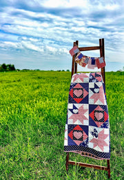 Love of Liberty Quilt Pattern - Paper Print Version, Mailed - Choice Fabricssku-43216118284441
