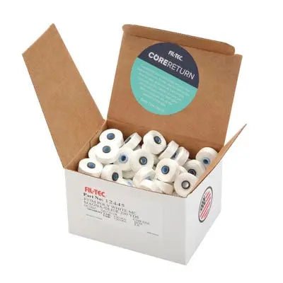 White Magna - Glide Classic 60 Bobbins (Case of 100) - Choice FabricsMGCB-12434