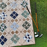 Match Play Argyle Golf Quilt Pattern - Paper Print Version - Choice Fabricssku-45108209418393