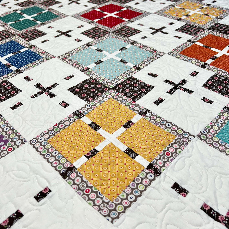 Match Play Argyle Golf Quilt Pattern - Paper Print Version - Choice Fabricssku-45108209418393