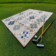 Match Play Argyle Golf Quilt Pattern - Paper Print Version - Choice Fabricssku-45108209418393