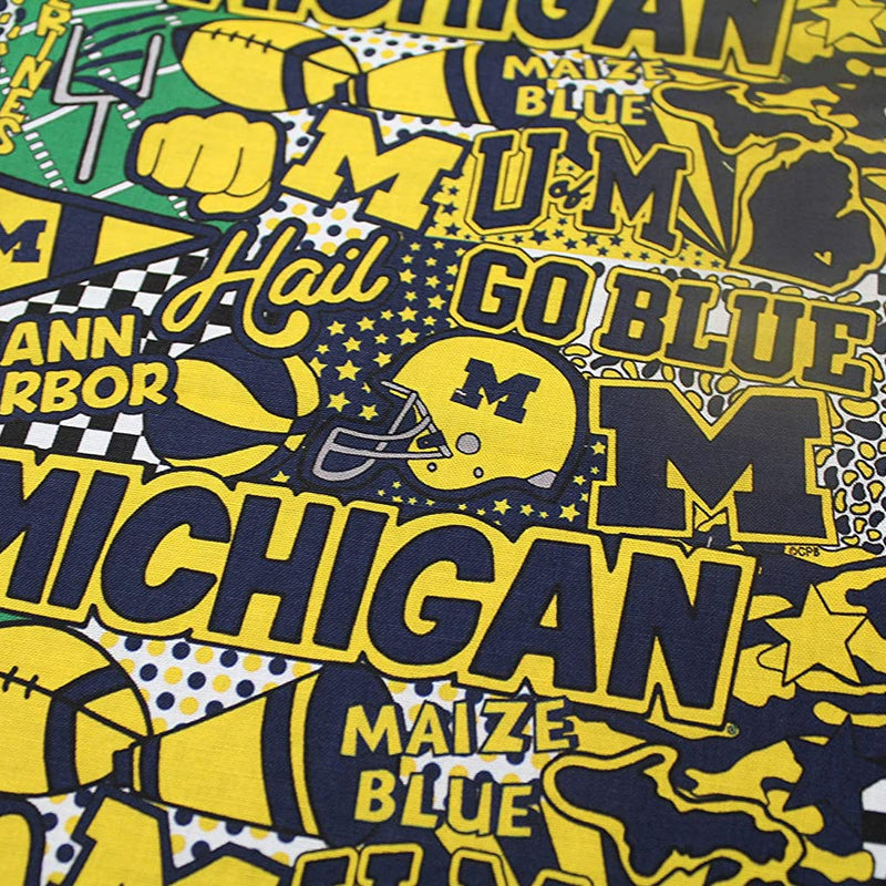 Michigan Wolverines - Pop Art (3-Yard Pack)