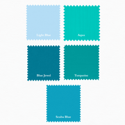 Supreme Solids - 5 - Yard Bundle - Ocean Blues - Choice FabricsFF-61291-016