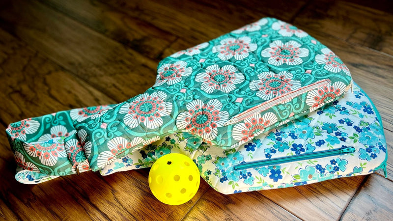 Pickleball Paddle Bag Pattern with Strap - Printed Paper Version - Choice Fabricssku-45108226064537