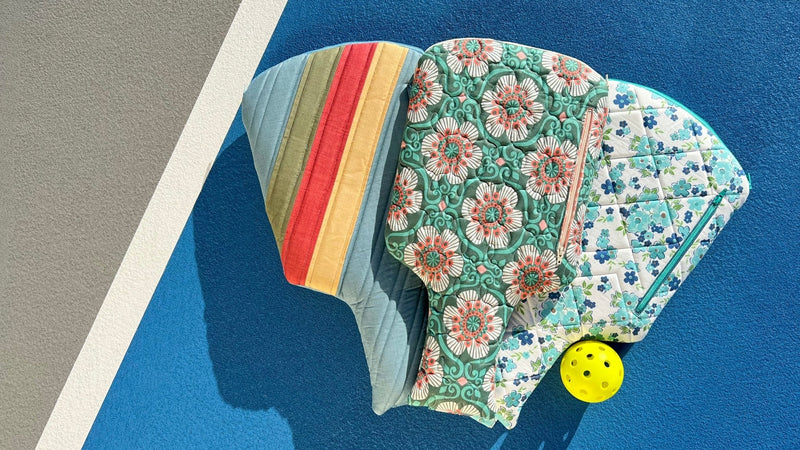 Pickleball Paddle Bag Pattern with Strap - Printed Paper Version - Choice Fabricssku-45108226064537