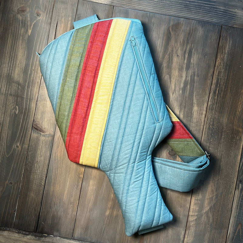 Pickleball Paddle Bag Pattern with Strap - Printed Paper Version - Choice Fabricssku-45108226064537