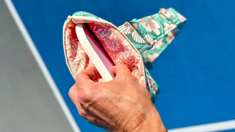 Pickleball Paddle Bag Pattern with Strap - Printed Paper Version - Choice Fabricssku-45108226064537