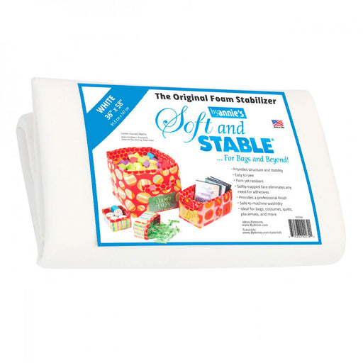 Soft & Stable Foam Stabilizer, White, 36" x 58" - Choice FabricsSS2036