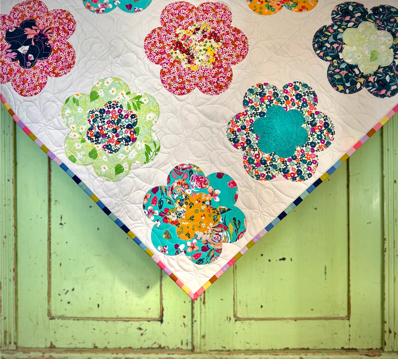 Pocket Full of Posies Quilt - Paper Print Version Mailed - Choice FabricsSKU_1074180768