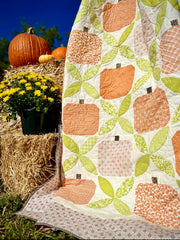 Pumpkin Vines Quilt Pattern - Paper Print Version - Choice Fabrics717337030968
