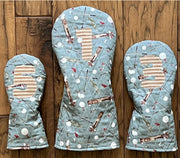 Quilted Golf Head Cover Pattern - Paper Print Version - Choice Fabricssku-45108185596057