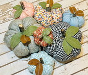 Quilted Pumpkins and Topiary Pattern - Print Paper Version - Choice Fabricssku-42491298840729