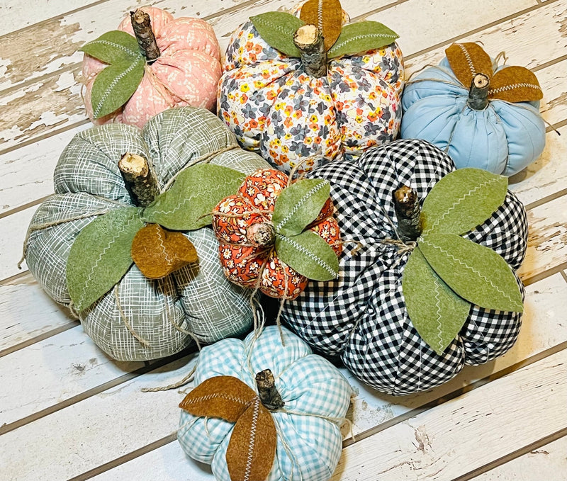 Quilted Pumpkins and Topiary Pattern - Print Paper Version - Choice Fabricssku-42491298840729