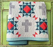 Rugged Cross Quilt Pattern - Paper Print Version - Choice Fabrics717337030999