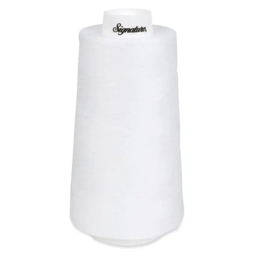 Signature Cotton Thread 40wt 3000yd WHITE - Choice Fabrics47-001