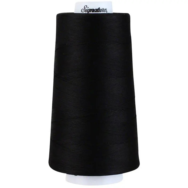 Signature Cotton Thread 40wt 3000yd BLACK