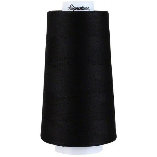 Signature Cotton Thread 40wt 3000yd BLACK - Choice Fabrics47-070