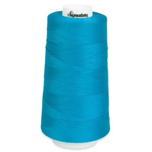Signature Cotton Thread 40wt 3000yd TURQUOISE - Choice Fabrics47-564