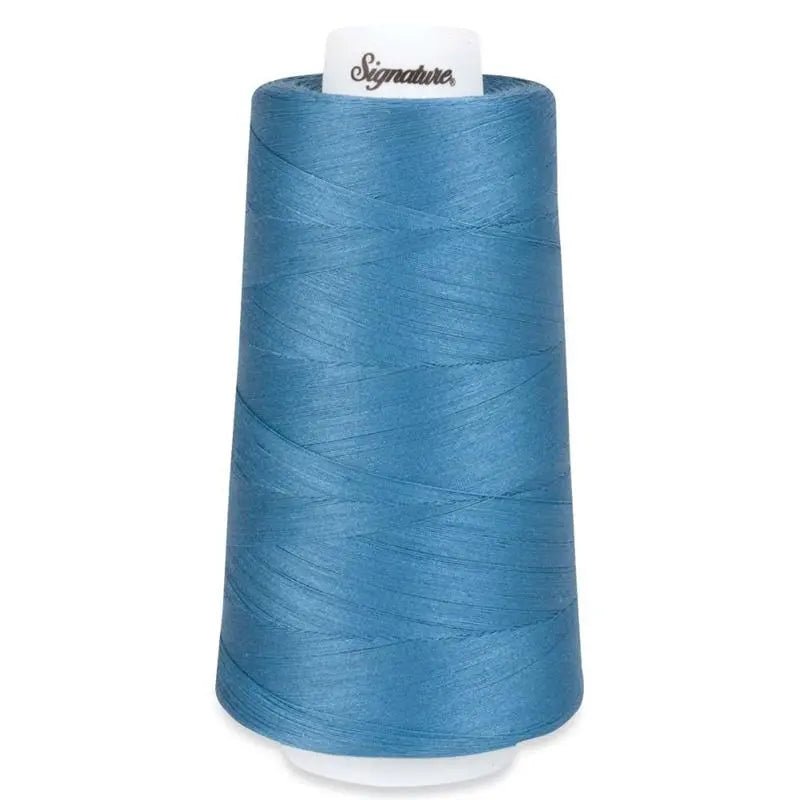 F205 Stone Blue Signature Cotton Thread - Choice FabricsSIGC-F205