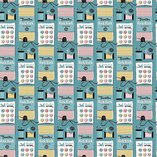 Granny's Sewing Room - Sewing Notions - Blue - Choice FabricsGS25924