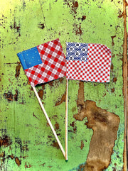 Summer Flags Sewing Pattern - Paper Print Pattern, Mailed - Choice Fabricssku-43225813680281