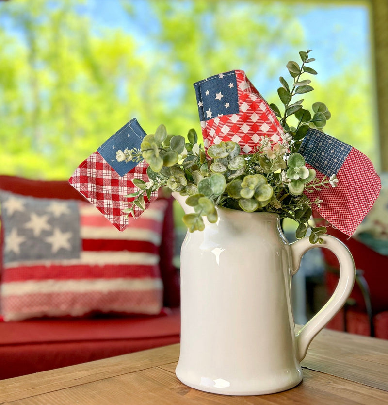 Summer Flags Sewing Pattern - Paper Print Pattern, Mailed - Choice Fabricssku-43225813680281