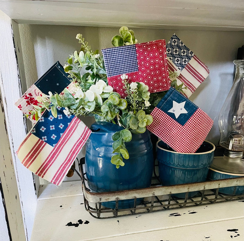 Summer Flags Sewing Pattern - Paper Print Pattern, Mailed - Choice Fabricssku-43225813680281