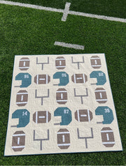 Team Football Quilt Pattern - Paper Print Version - Choice Fabrics717337030937