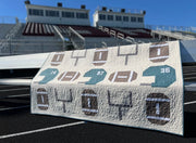 Team Football Quilt Pattern - Paper Print Version - Choice Fabrics717337030937