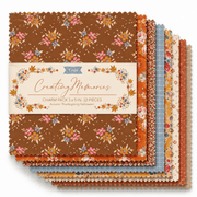 Creating Memories Charm Pack 5" Sqaures 32pc Autumn - Choice FabricsTIL300212