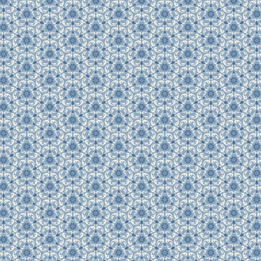 Lakeland Blues - Tri-Damask Medium - Choice FabricsLB25812