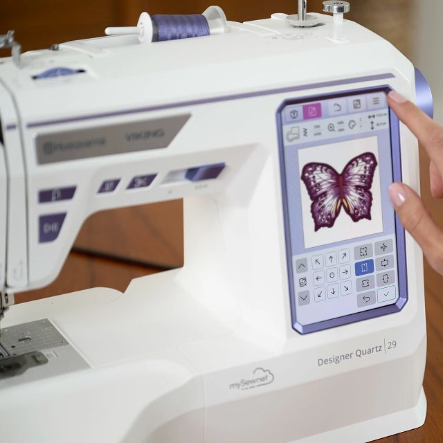 HUSQVARNA® VIKING® DESIGNER QUARTZ™ 29 Sewing & Embroidery Machine - Choice Fabrics957422112