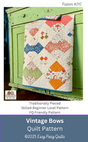 Vintage Bows Quilt Pattern - Paper Pattern - Choice Fabricssku-45141796683929